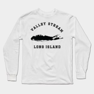 Valley Stream Long Island (Light Colors) Long Sleeve T-Shirt
